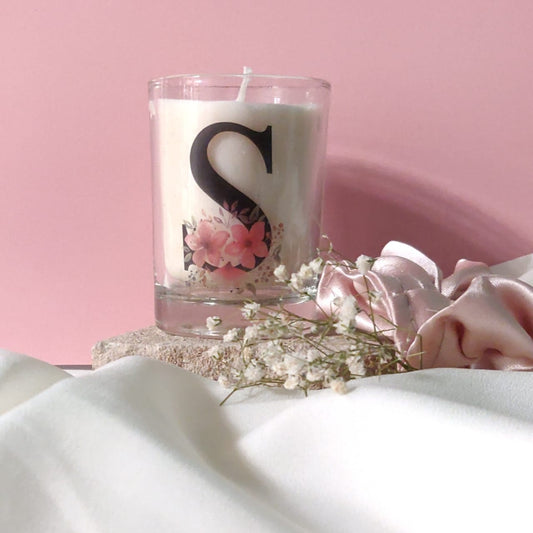 Custom Monogram candle