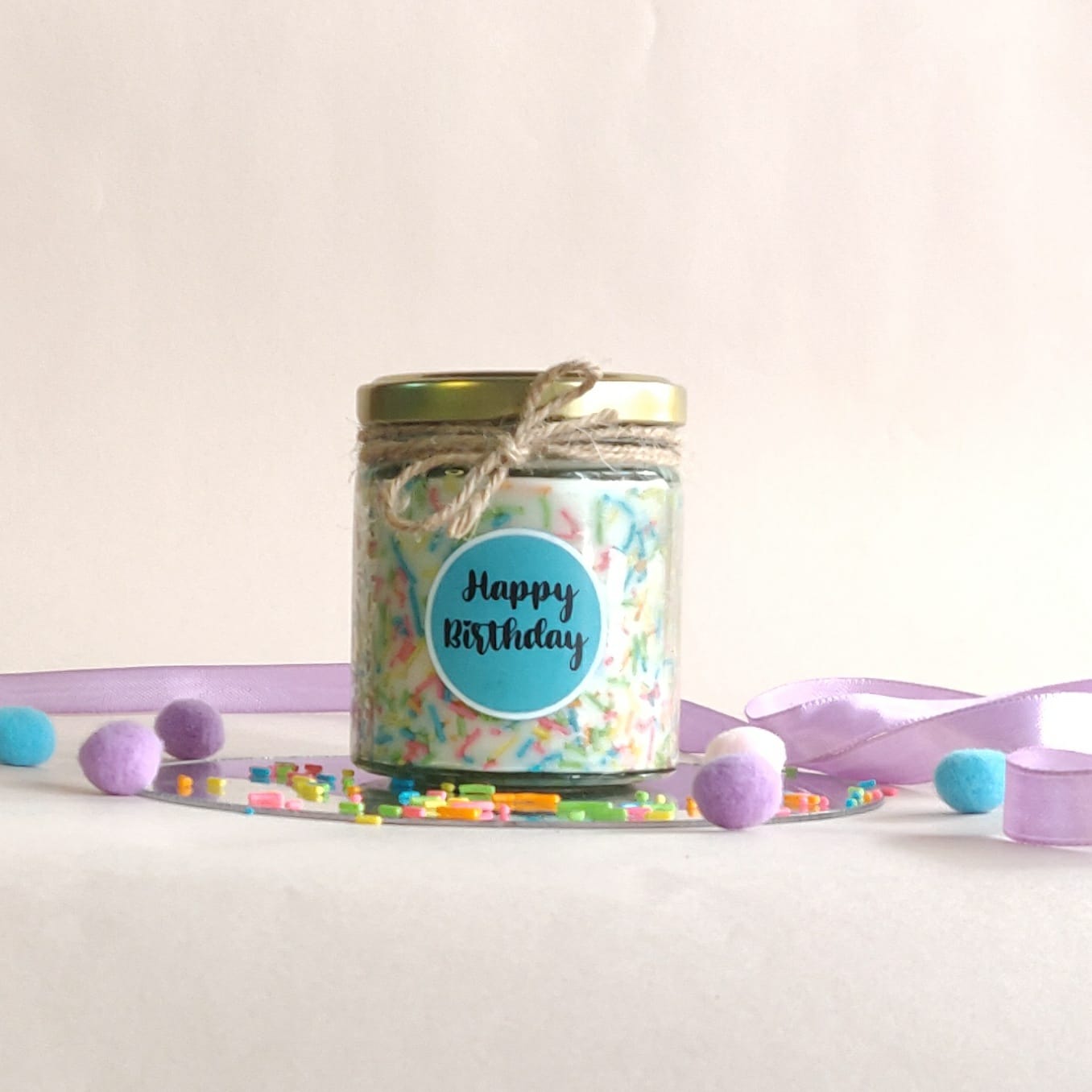 Birthday cake candle