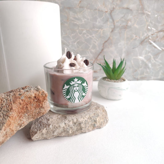 Starbucks frappuccino-Themed Scented Candle